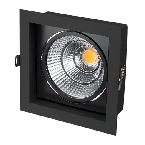 Светильник CL-KARDAN-S152x152-25W Day4000 (BK-BK, 30 deg) (Arlight, IP20 Металл, 3 года)