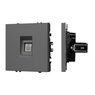 Механизм компьютерной розетки SCT-NOBE-MPC1-SFPL-GR (RJ-45, CAT6) (Arlight, -)