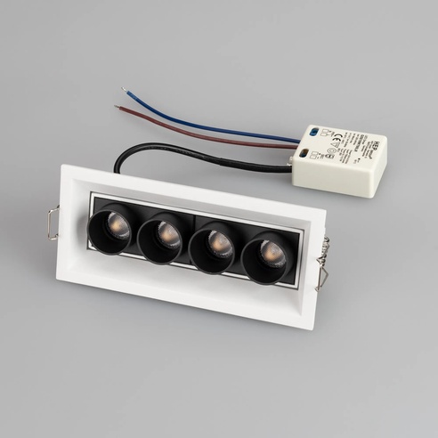 Светильник MS-ORIENT-BUILT-TURN-TC-S67x150-10W Day4000 (BK-BK, 30 deg, 230V) (Arlight, IP20 Металл, 5 лет)