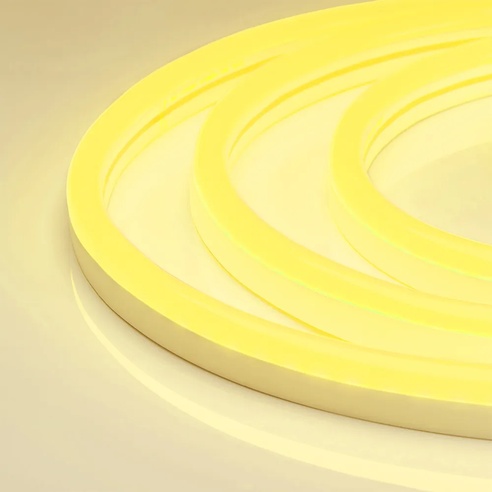 Гибкий неон ARL-NEON-2615YH-SIDE 230V Yellow (Arlight, 8 Вт/м, IP65)