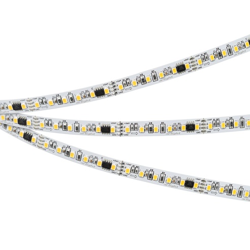 Лента светодиодная SPI-A120-10mm 24V White6000-PX6-BPT (11 W/m, IP20, 2835, 5m) (Arlight, бегущий огонь)