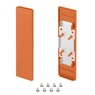 Заглушка SL-LINE-25100-DUAL ORANGE глухая (Arlight, Пластик)