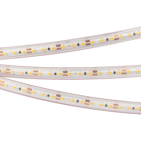 Лента светодиодная RTW 2-5000PS 12V White6000 2x (3528, 600 LED, LUX) (Arlight, 9.6 Вт/м, IP67)