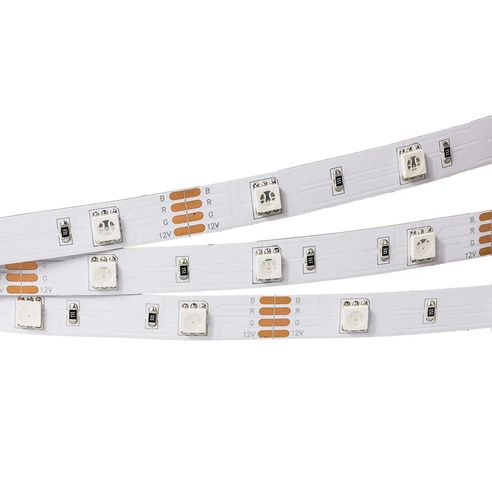 Лента светодиодная RT2-5050-30-12V RGB (150 LED) (NormaLED, 7.2 Вт/м, IP20)