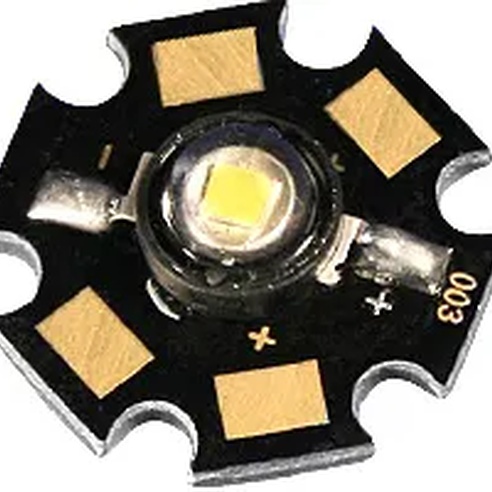 Мощный светодиод ARPL-Star-3W BLUE (4B3E) (Arlight, STAR type)