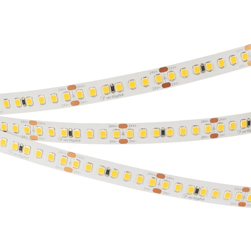 Лента светодиодная RT 2-5000 24V Cool 8K 3x (2835, 840 LED, LUX) (Arlight, 17 Вт/м, IP20)