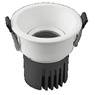 Светильник MS-FLOW-BUILT-R85-12W Warm3000 (WH, 15 deg, 230V) (Arlight, IP20 Металл, 5 лет)