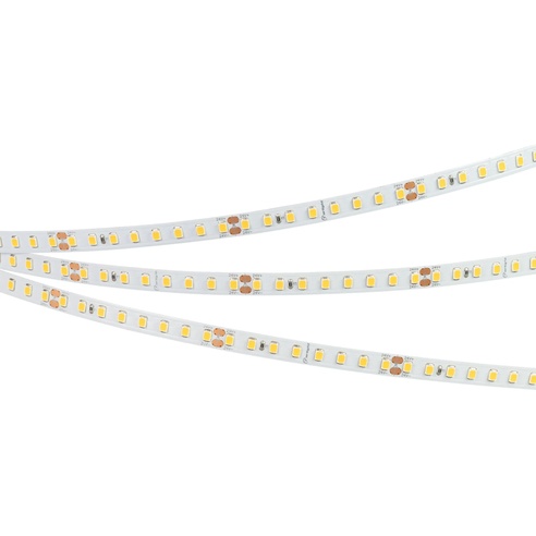 Лента RT-A128-8mm 24V Warm2700 (10 W/m, IP20, 5m) (Arlight, высок.эфф.150 лм/Вт)