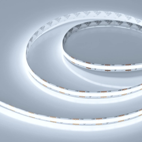 Лента светодиодная COB-X560-10mm 24V White6000 (9.6 W/m, IP20, 10m) (Arlight, 5 лет)