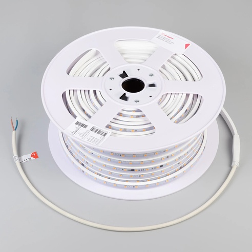 Лента светодиодная герметичная ARL-PV-B54-15.5mm 230V Day4000 (8 W/m, IP65, 5060, 50m) (Arlight, -)