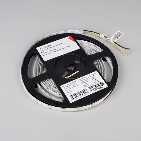 Лента CSP-X640-10mm 24V White-MIX (23 W/m, IP20, 5m) (Arlight, Изменяемая ЦТ)