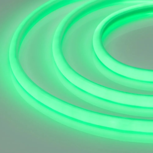 Лента светодиодная герметичная RTW-PWT-A180-13mm 24V Green (14.4 W/m, IP67, 2835, 5m) (Arlight, 14.4 Вт/м, IP67)