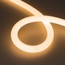 Лента светодиодная герметичная MOONLIGHT-SIDE-FP-X1088-D25mm 24V Warm2700 (20 W/m, IP65, 5m, wire x1) (Arlight, Вывод боковой, 3 года)