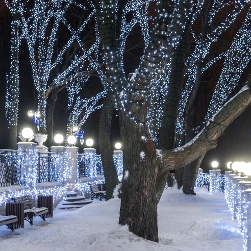 Светодиодная гирлянда ARD-STRING-CLASSIC-10000-WHITE-100LED-MILK-STD White (230V, 7W) (Ardecoled, IP65)