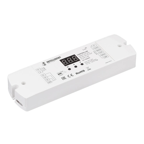 INTELLIGENT ARLIGHT Контроллер SMART-SPI-302-82-2G-SH-PS-SUF (5-24V, 2.4G) (IARL, IP20 Пластик, 5 лет)