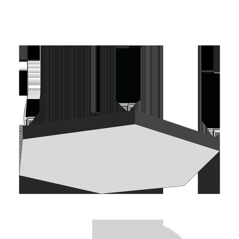 Cветодиодный фигурный светильник MS-HEX Гексагон 1400mm 220W 3000/4000/6000K