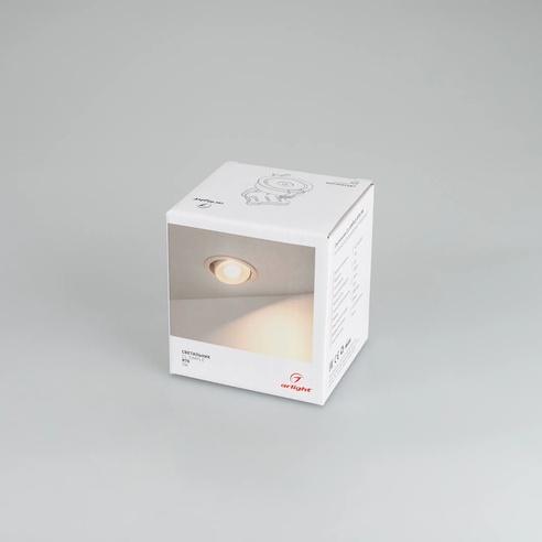 Светильник CL-SIMPLE-R78-9W Day4000 (WH, 45 deg) (Arlight, IP20 Металл, 3 года)