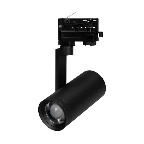 Светильник LGD-URANUS-4TR-R75-18W/25W Warm3500-MIX (BK, 20-50 deg, side holder, 230V) (Arlight, IP20 Металл, 5 лет)