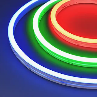 Лента герметичная MOONLIGHT-SIDE-B84-12x17mm 24V RGB (12 W/m, IP67, 0,5m, wire x1) (Arlight, Образец) - изображение товара