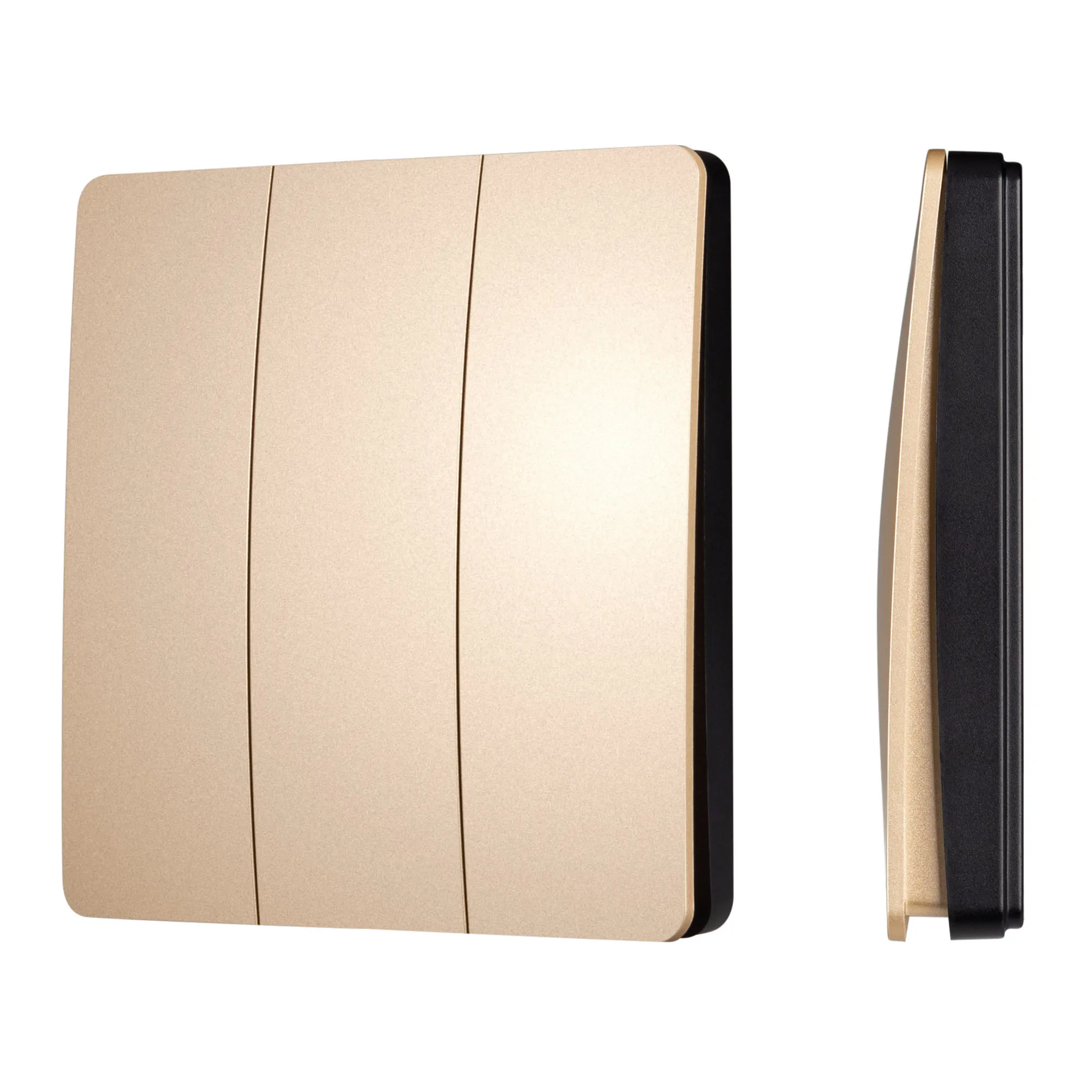 INTELLIGENT ARLIGHT Кнопочная панель KINETIC-801-22-3G-WP-SUF Gold (No battery, IP67, 433Mhz) (IARL, IP67 Пластик, 3 года) - изображение товара