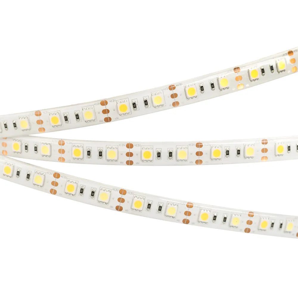 Лента светодиодная герметичная RTW-SE-B60-12mm 12V White-MIX (14.4 W/m, IP65, 5060, 5m) (Arlight, Изменяемая ЦТ) - изображение товара