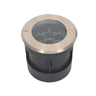 Светильник LTD-DAFNA-GROUND-R130-11W Warm3000 (SL, 10 deg, 230V) (Arlight, IP67 Металл, 5 лет) - изображение товара