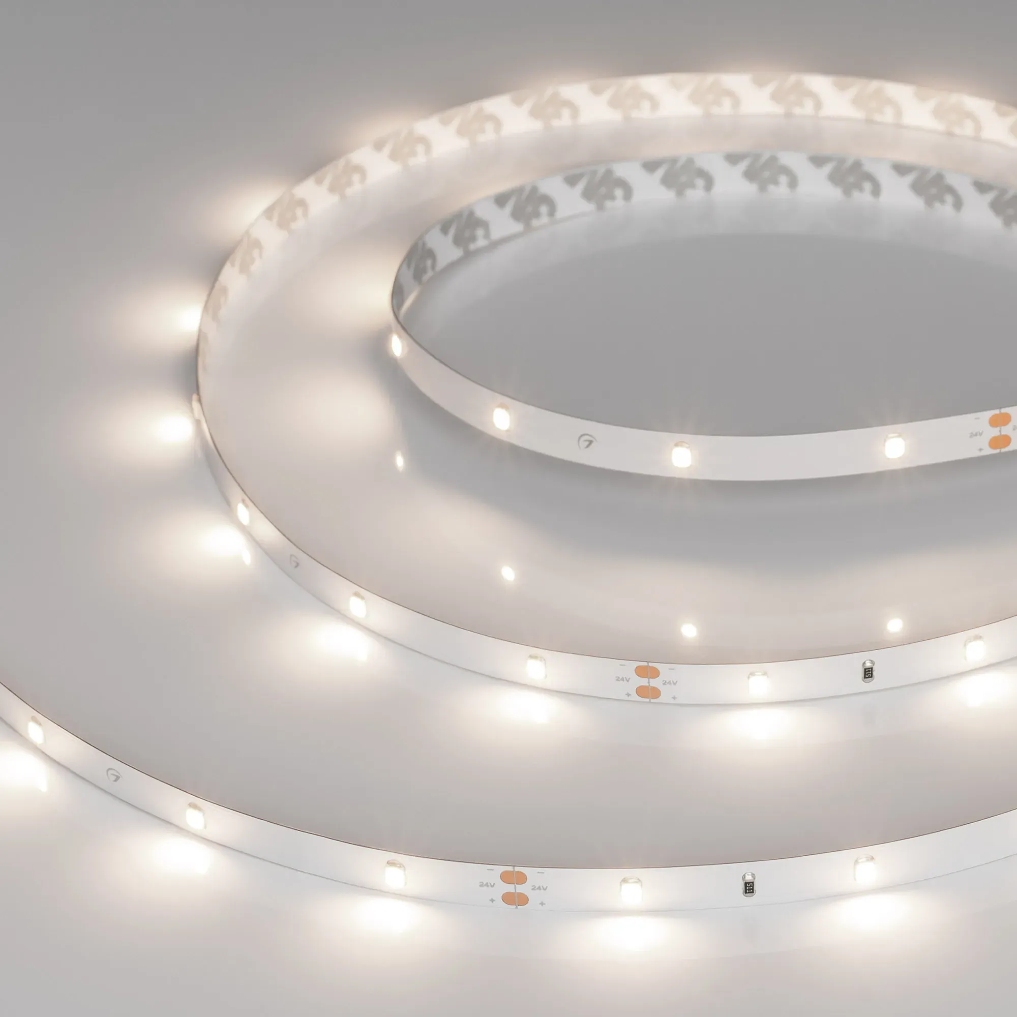 Лента светодиодная RT-A30-8mm 24V Day4000 (2.9 W/m, IP20, 2835, 5m) (Arlight, Открытый) - изображение товара