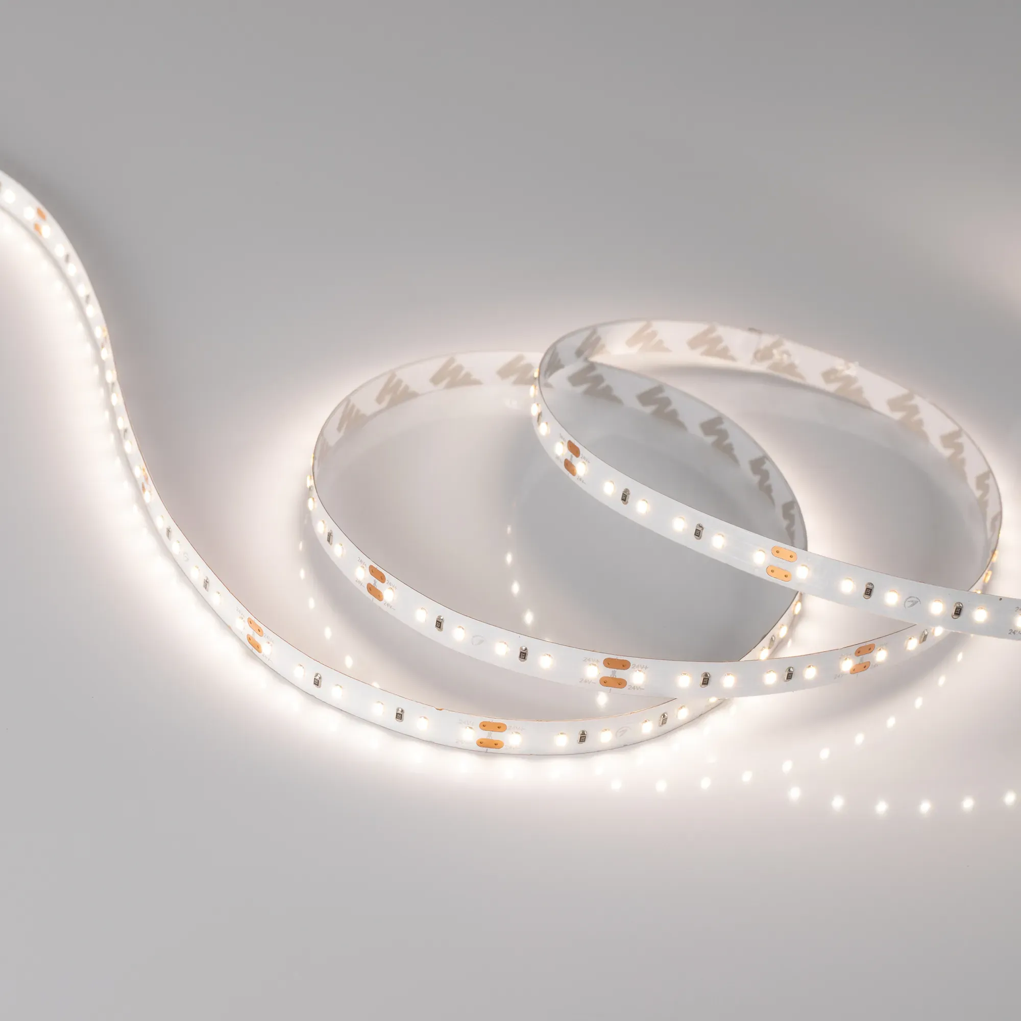 Лента светодиодная MICROLED-M120-8mm 24V Day4000 (14 W/m, IP20, 2216, 5m) (Arlight, Открытый)