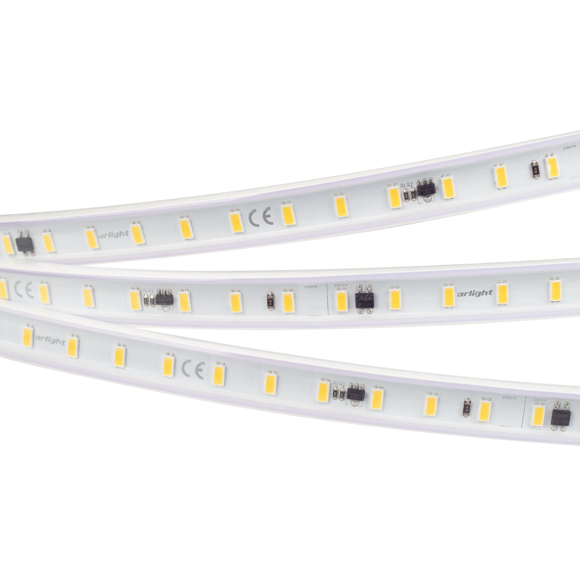 Лента светодиодная ARL-50000PV-5630-72-230V Day4000 (15mm, 14W/m, IP65) (Arlight, 14 Вт/м, IP65) - изображение товара