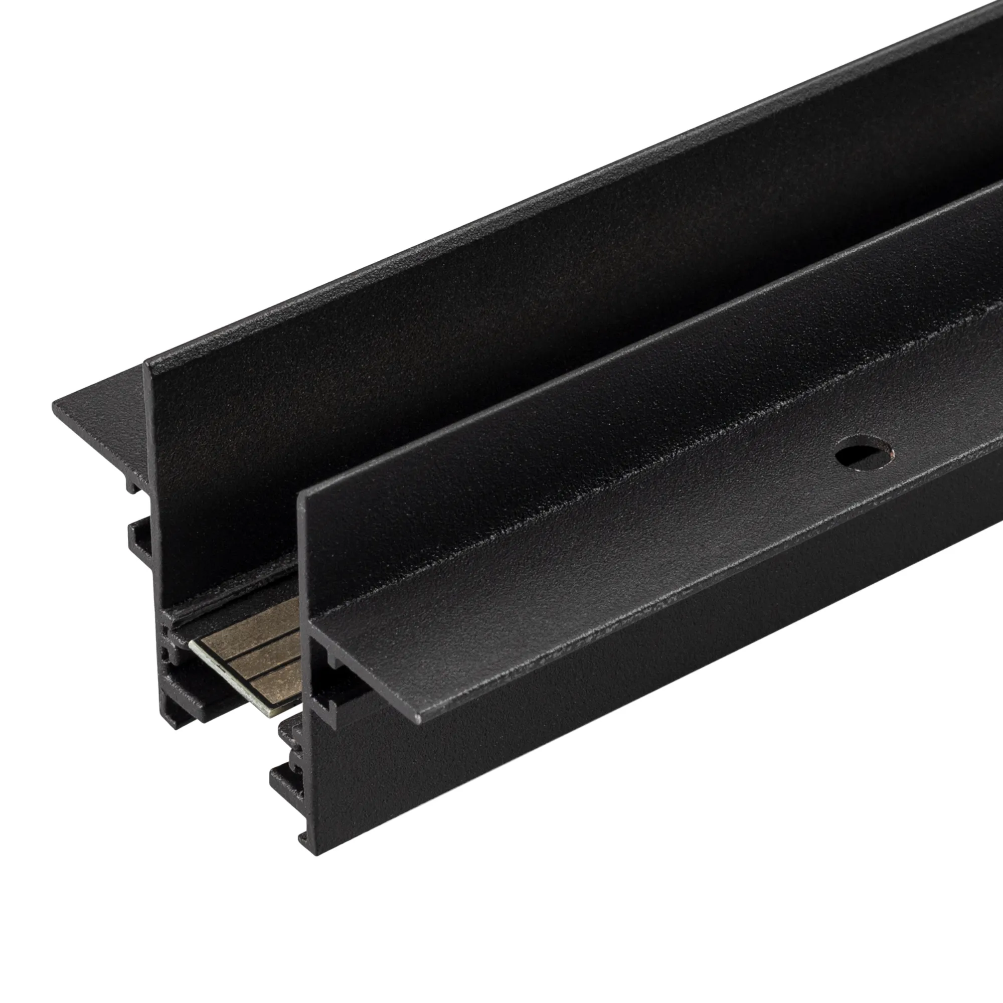 Трек встраиваемый MAG-TRACK-2538-FDW-1000 (BK) (Arlight, IP20 Металл, 3 года) - изображение товара