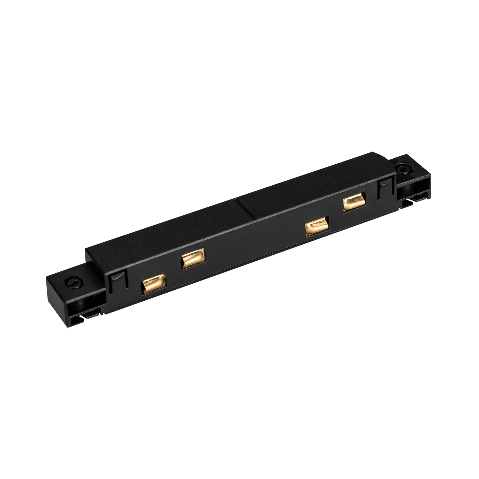 Коннектор прямой MAG-FLEX-CON-I-POWER (BK) (Arlight, IP20 Металл, 3 года) - изображение товара