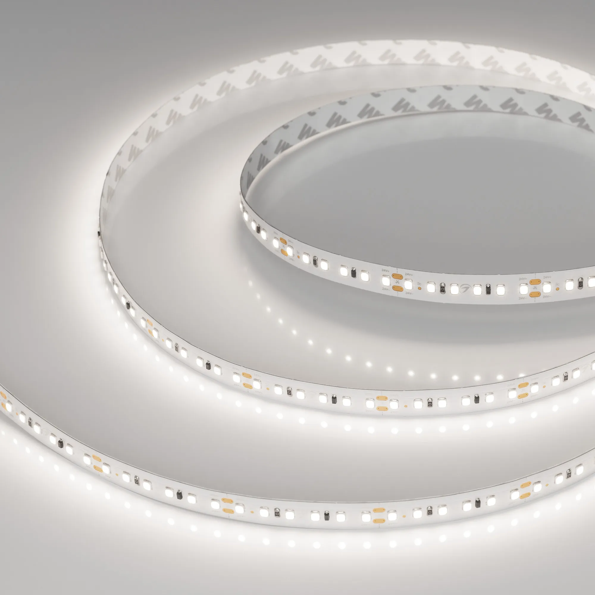 Лента светодиодная IC-A120-12mm 24V Day5000 (9.6 W/m, IP20, 2835, 20m) (Arlight, 9.6 Вт/м, IP20) - изображение товара