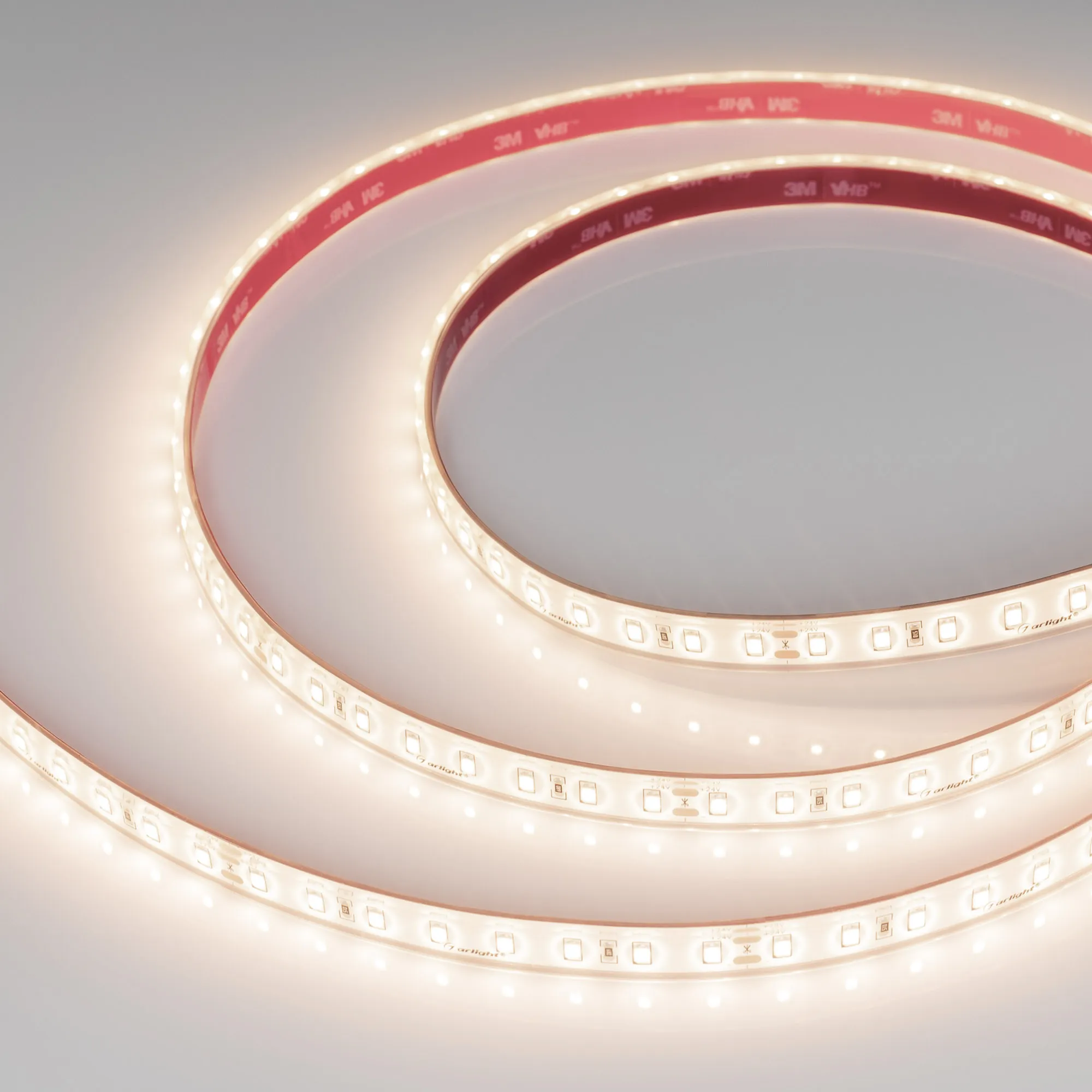 Лента светодиодная герметичная RTW-PS-A80-12mm 24V Warm3500 (4.8 W/m, IP67, TWP100, 5m) (Arlight, -) - изображение товара