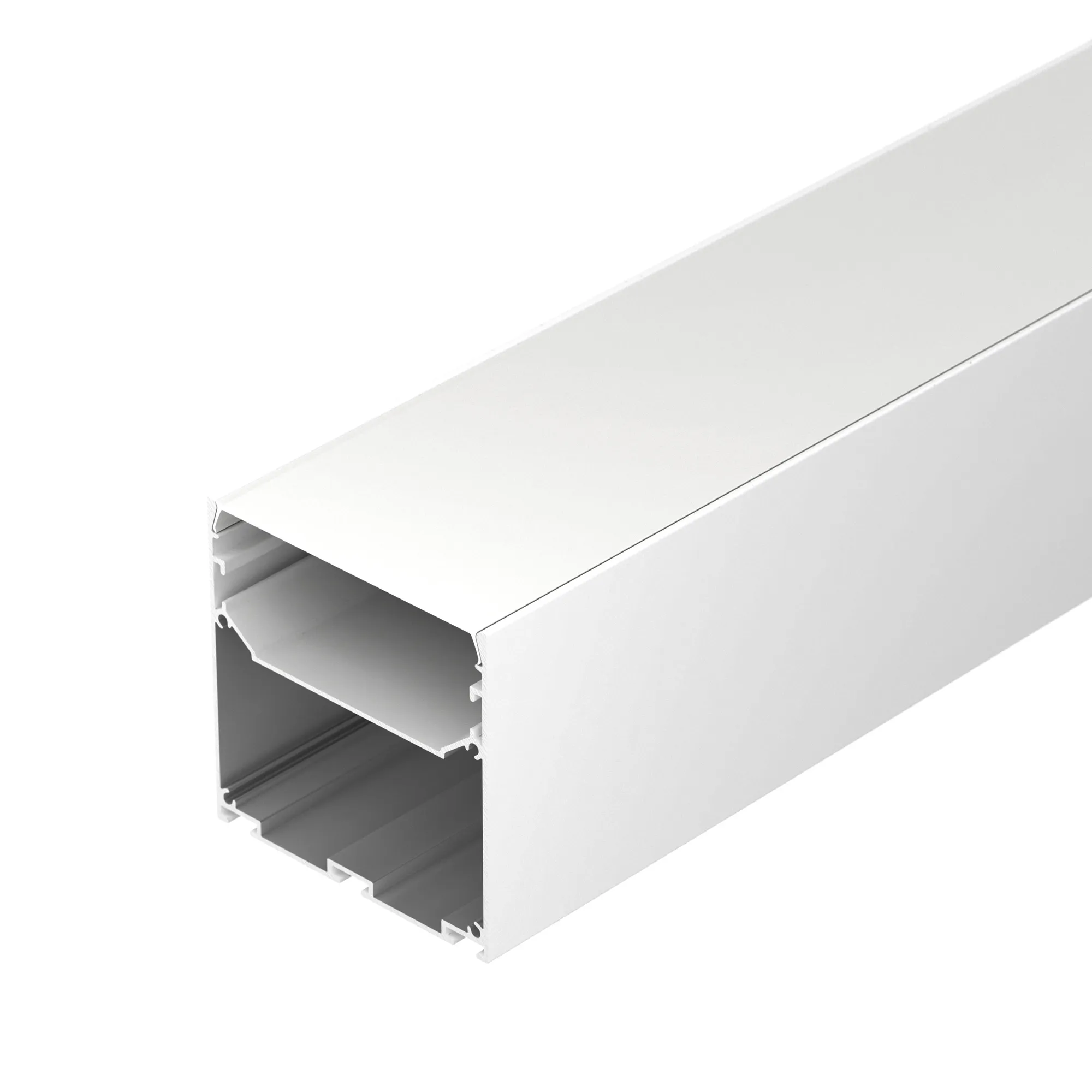 Профиль LINE-M-7575-2500 WHITE (Arlight, Алюминий) - изображение товара