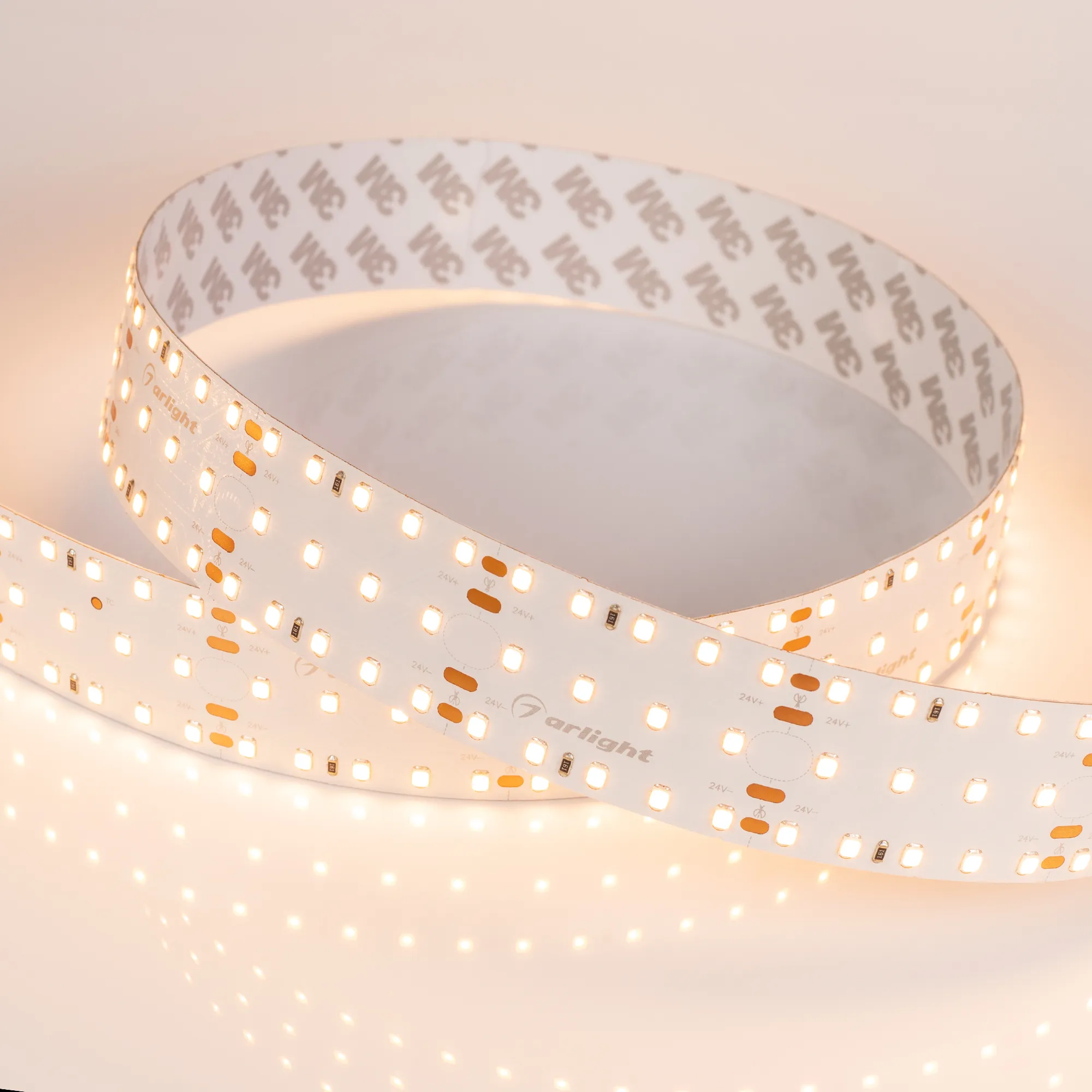 Лента светодиодная S2-A280-34mm 24V Warm3000 (25 W/m, IP20, 2835, 2.5m) (Arlight, Открытый)