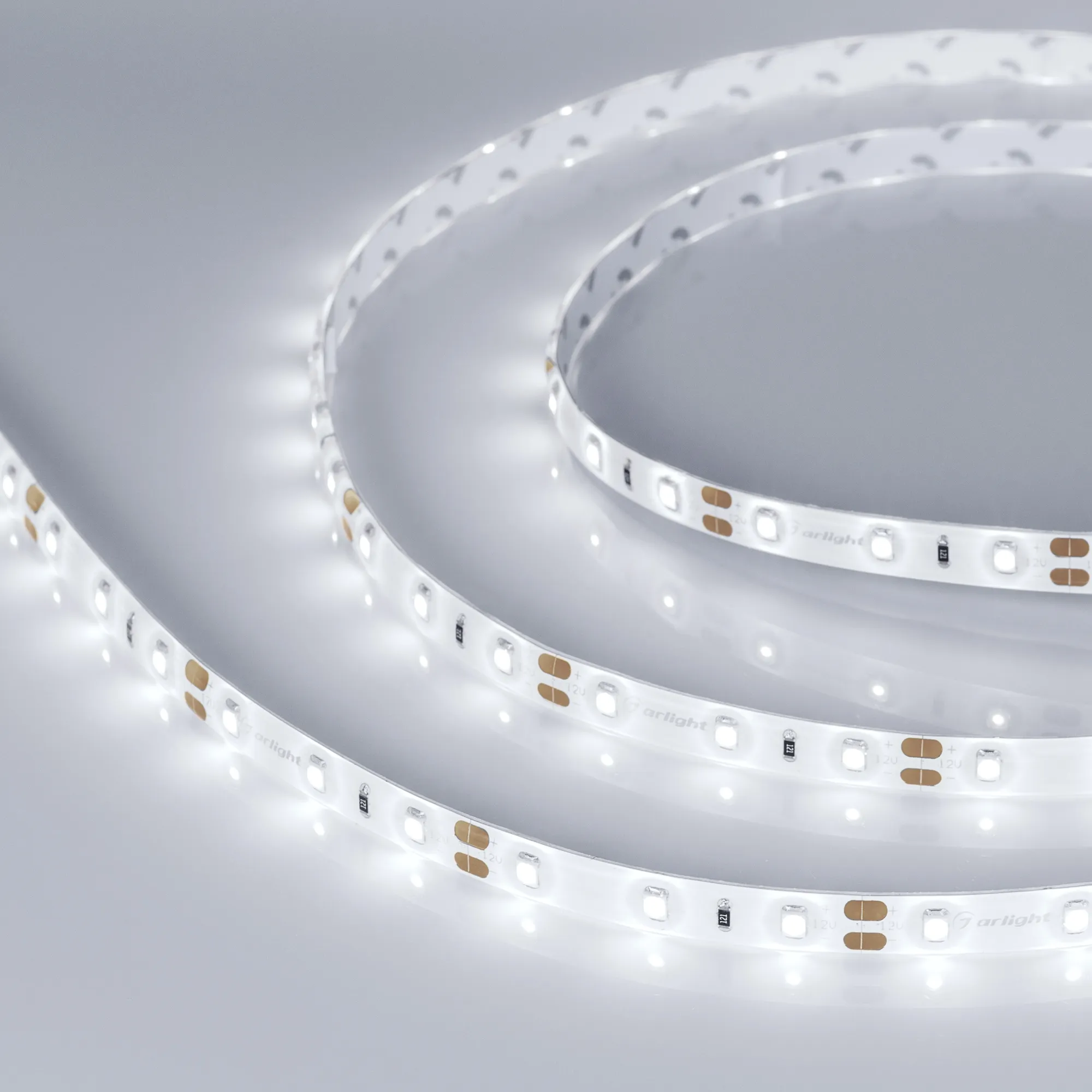 Лента светодиодная герметичная RTW-SE-A60-8mm 12V White6000 (7.2 W/m, IP65, 2835, 5m) (Arlight, -) - изображение товара