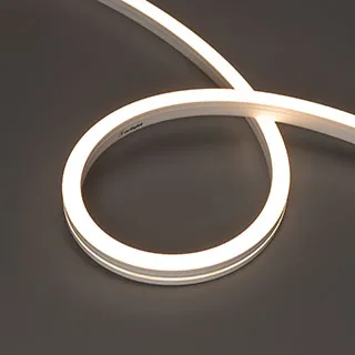 Лента герметичная MOONLIGHT-SIDE-A140-12x17mm 24V Warm3000 (9.6 W/m, IP67, 0,5m, wire x1) (Arlight, Образец) - изображение товара