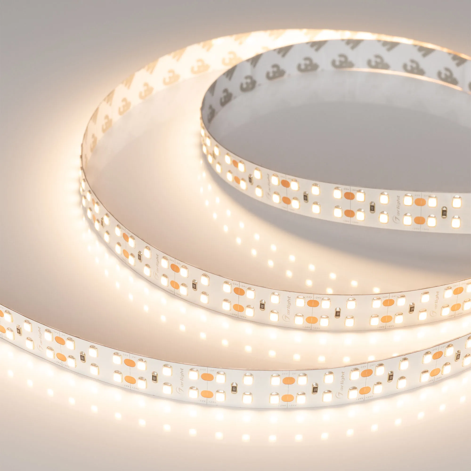 Лента светодиодная UL-A240-15mm 24V Warm3000 (19.2 W/m, IP20, 5m) (Arlight, 7 лет) - изображение товара