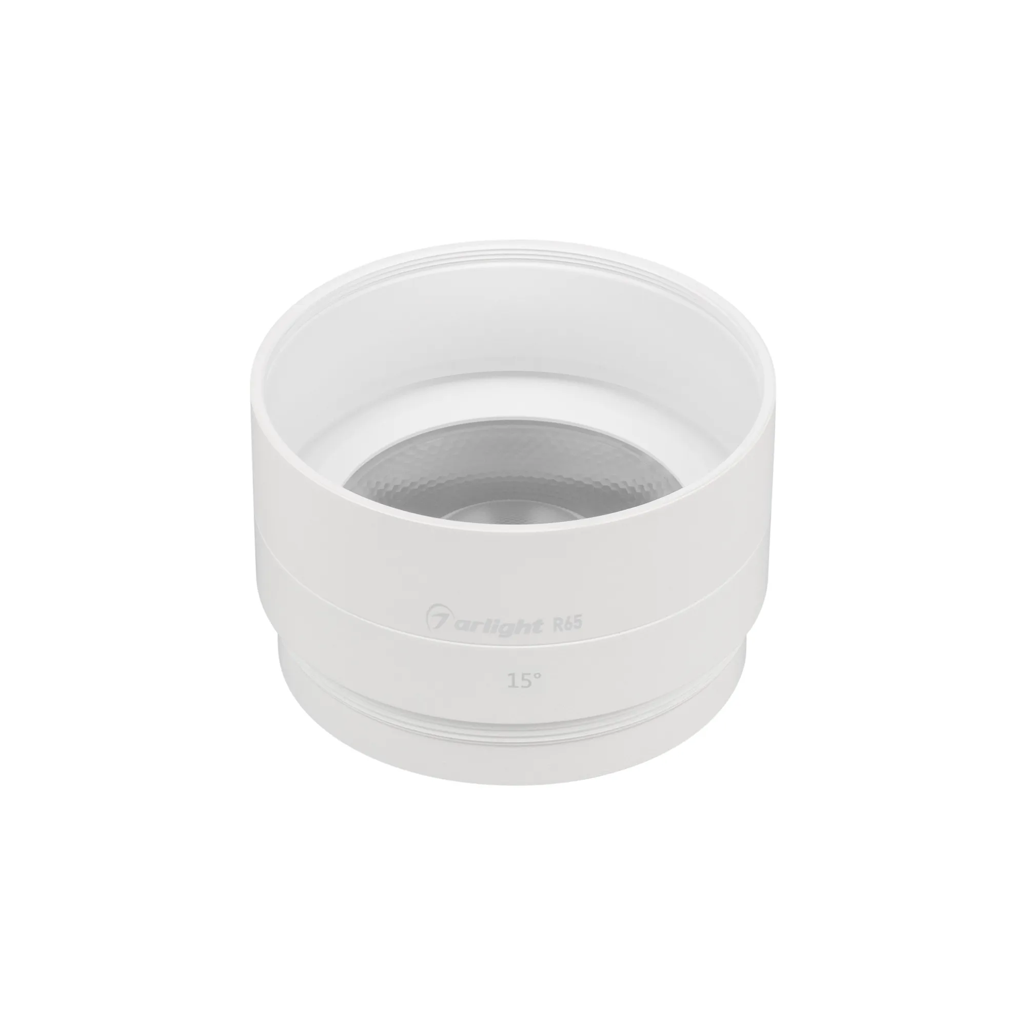 Насадка с фиксированным углом LGD-ARTIFACT-LENS-R65 (WH, 15 deg) (Arlight, Металл) - изображение товара