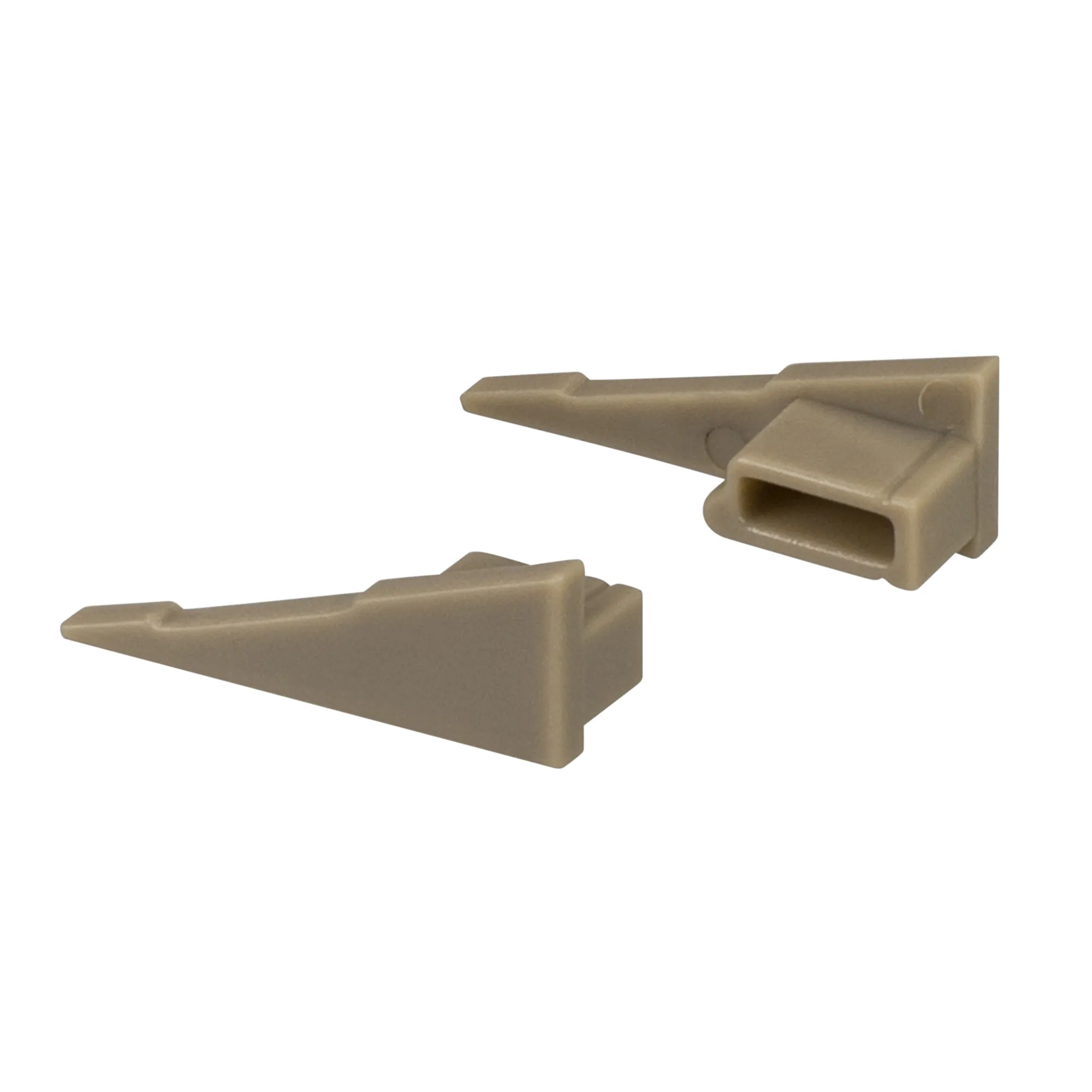Комплект заглушек SL-MINI-SHELF-H8 OLIVE GREY (Arlight, Пластик) - изображение товара