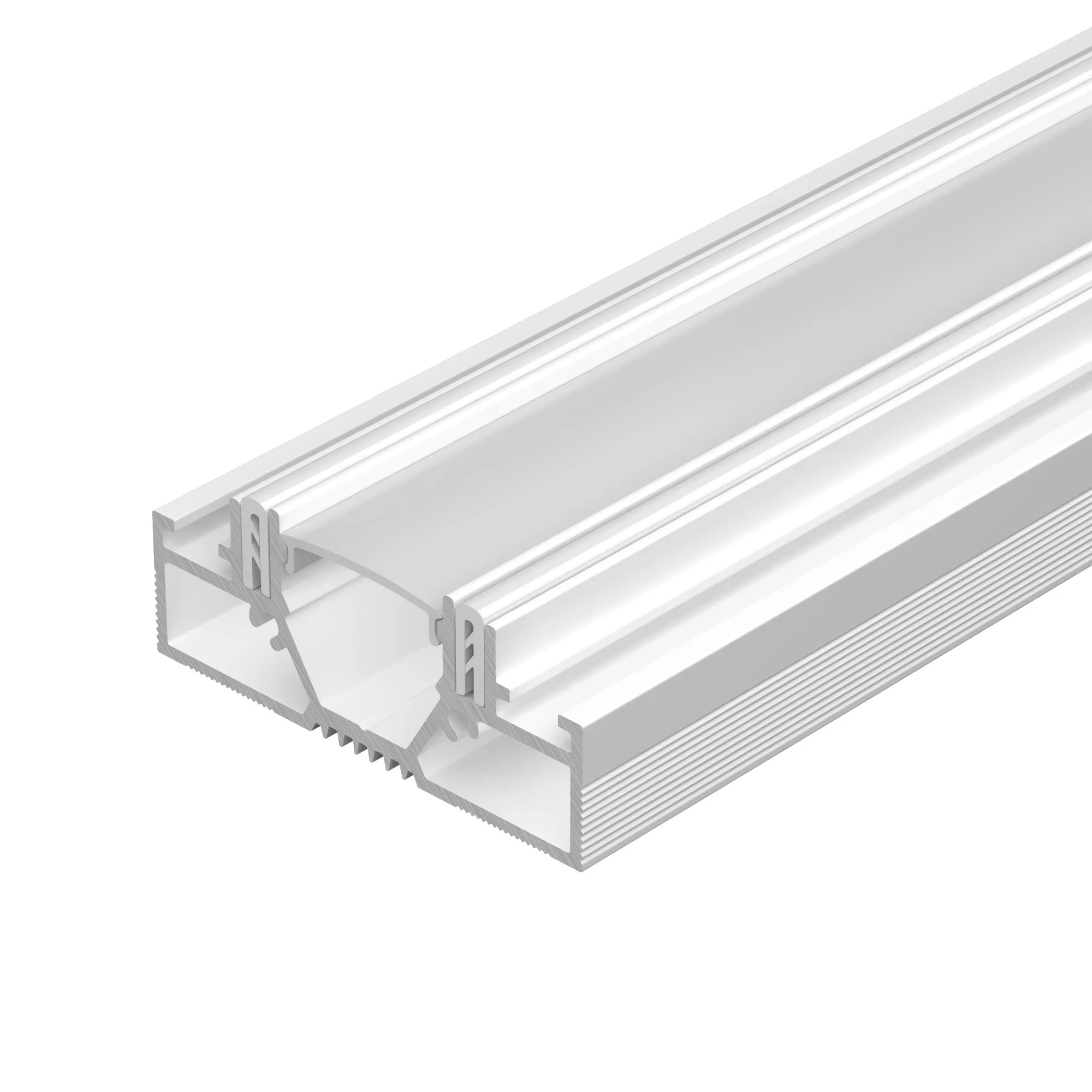Профиль STRETCH-20-CEIL-D-CENTER-2000 WHITE (Arlight, Алюминий) - изображение товара