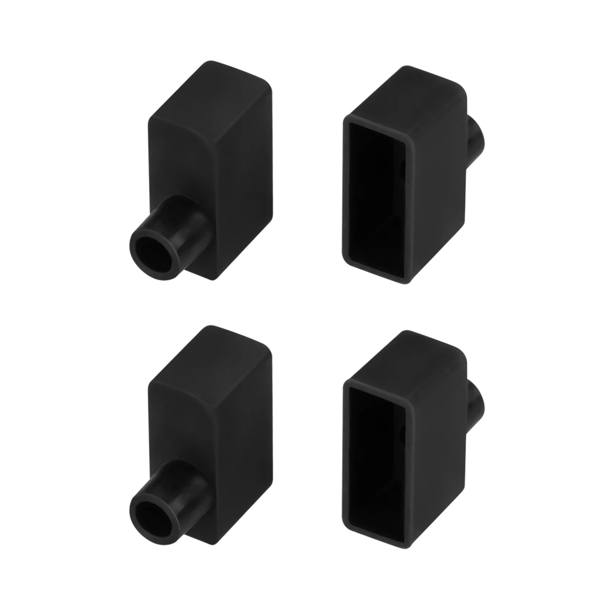 Заглушка WPH-FLEX-0616-SIDE BLACK с отверстием (Arlight, Пластик) - изображение товара