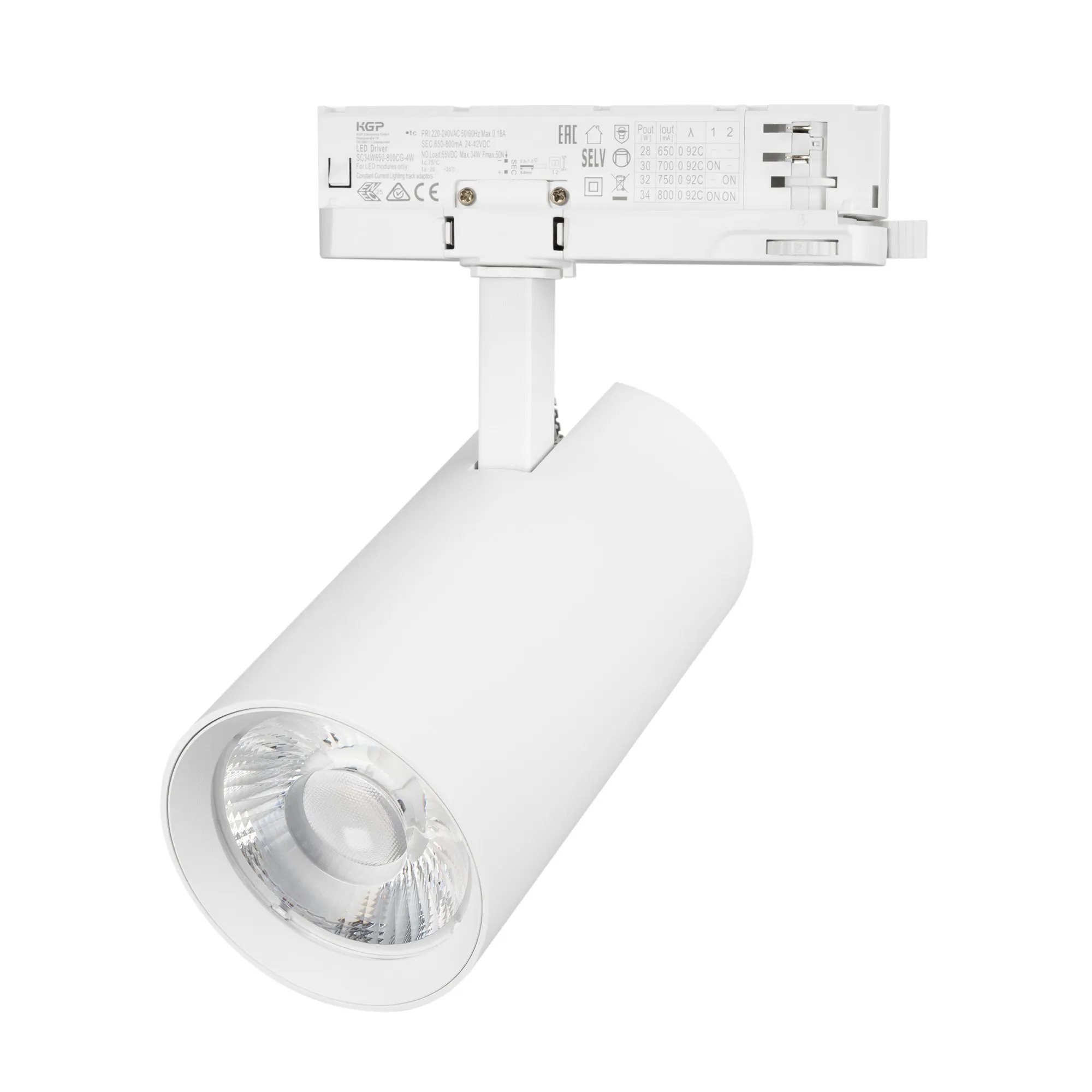 Светильник LGD-GERA-4TR-R90-30W Day4000 (WH, 36 deg, 230V) (Arlight, IP20 Металл, 5 лет) - изображение товара