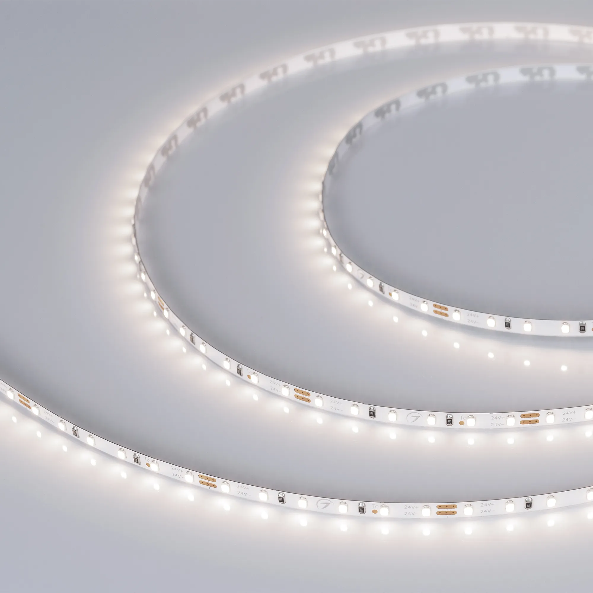 Лента светодиодная MICROLED-M120-4mm 24V Day4000 (9.6 W/m, IP20, 2216, 5m) (Arlight, узкая) - изображение товара