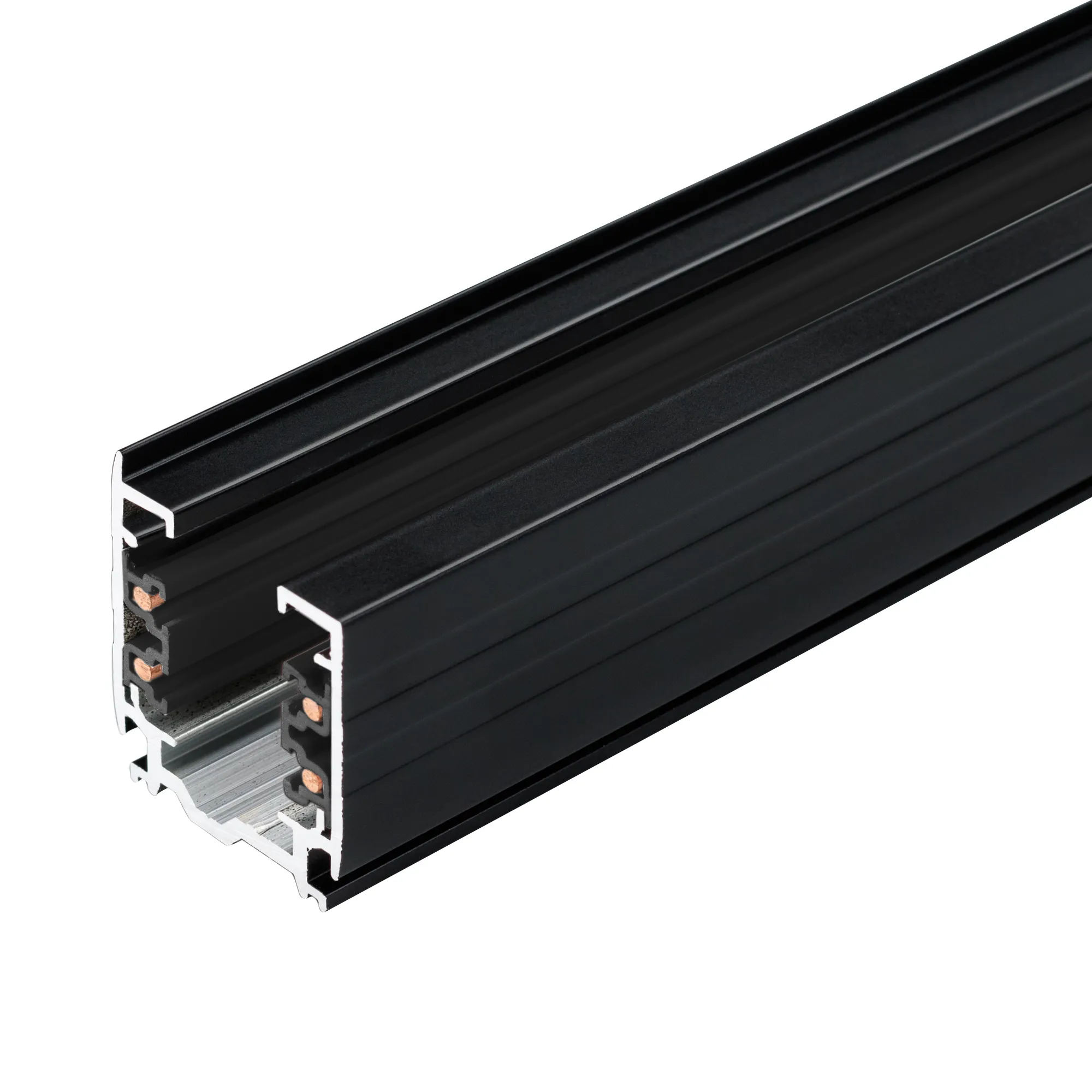 Трек LGD-4TR-TRACK-2000-BK-M (D) (Arlight, IP20 Металл, 3 года) - изображение товара