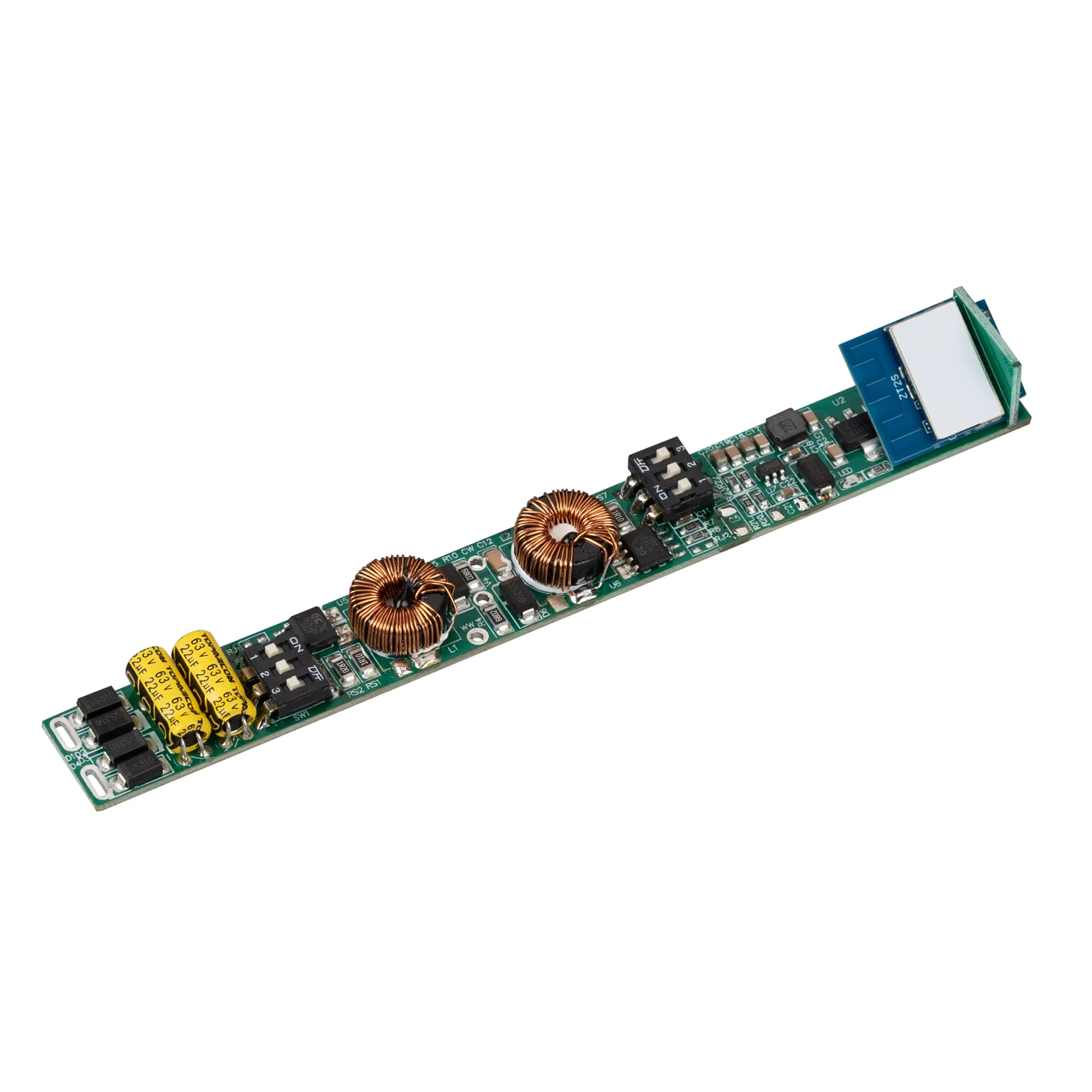 INTELLIGENT ARLIGHT Диммер SMART-CC-202-72-MIX-IN (48V, 2x150-500mA, Track, ZB) (IARL, IP20 Пластик, 5 лет) - изображение товара
