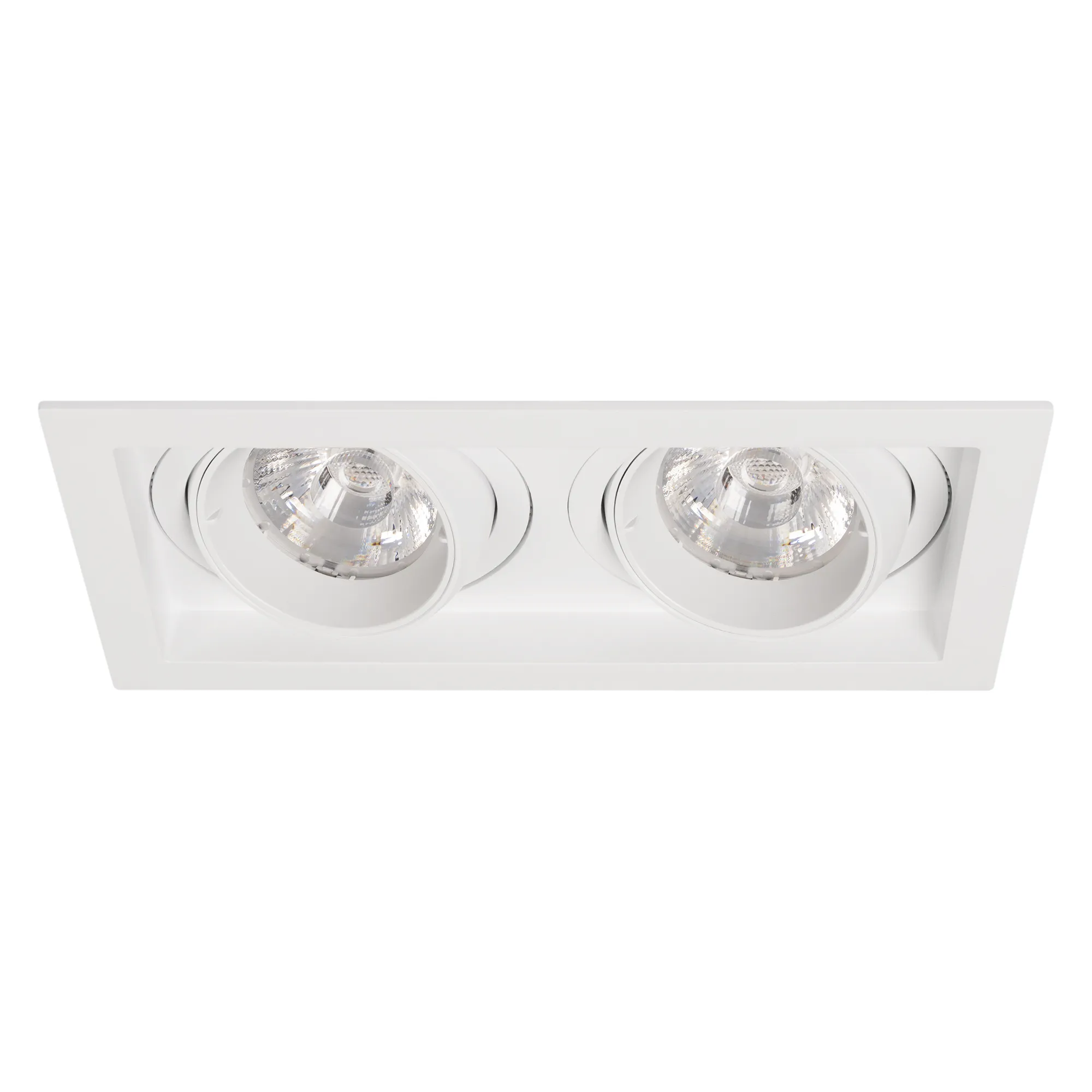 Светильник MS-VORTEX-BUILT-S210x117-2x20W Warm3000 (WH-WH, 20 deg, 230V) (Arlight, IP20 Металл, 5 лет)