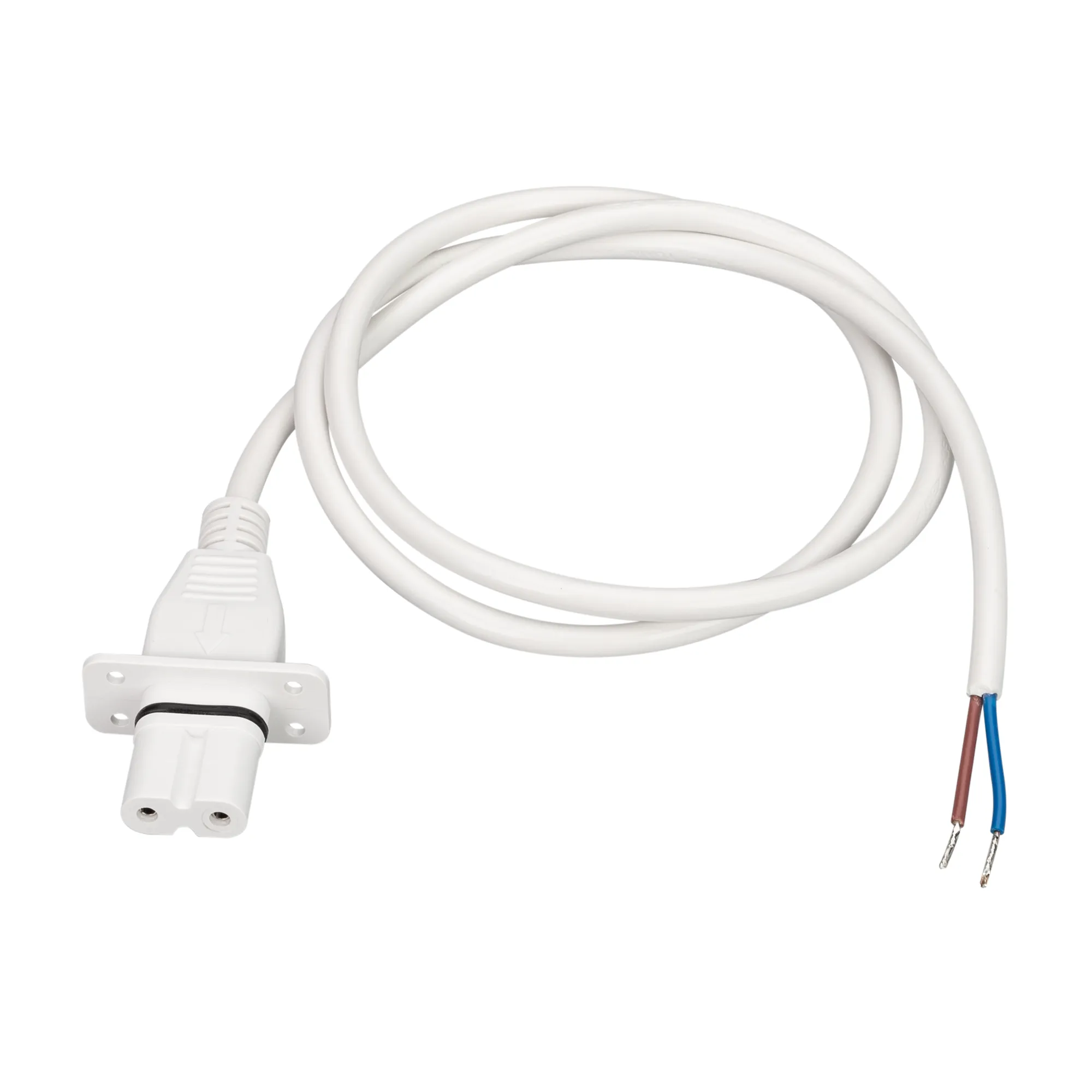 Коннектор ARL-TAIL-1000-CON-F-2pin (WH) (Arlight, IP20 Пластик, 5 лет) - изображение товара