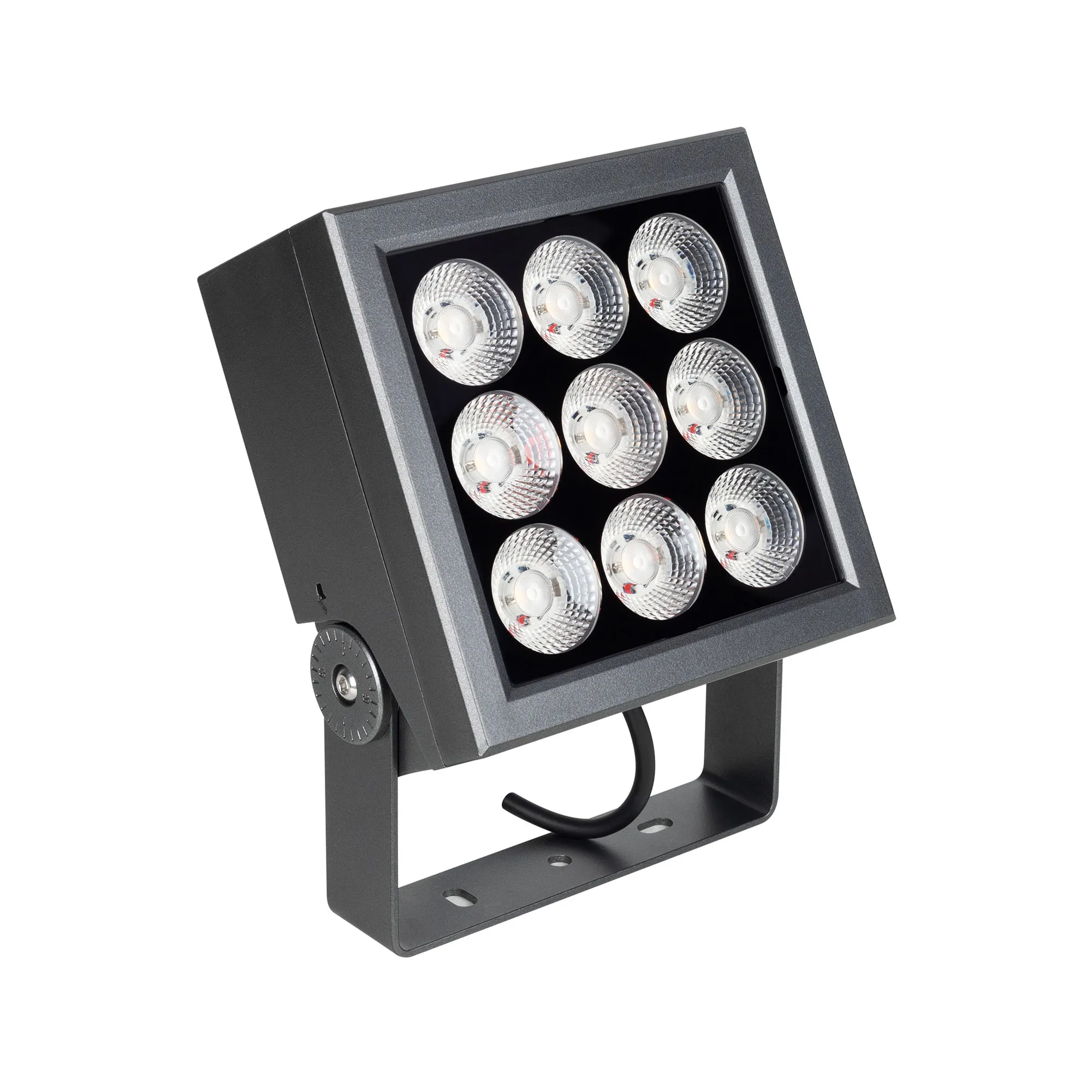 Светильник ALT-BLOCK-S185x185-36W Day4000 (GR, 15 deg, 230V) (Arlight, IP66 Металл, 3 года)