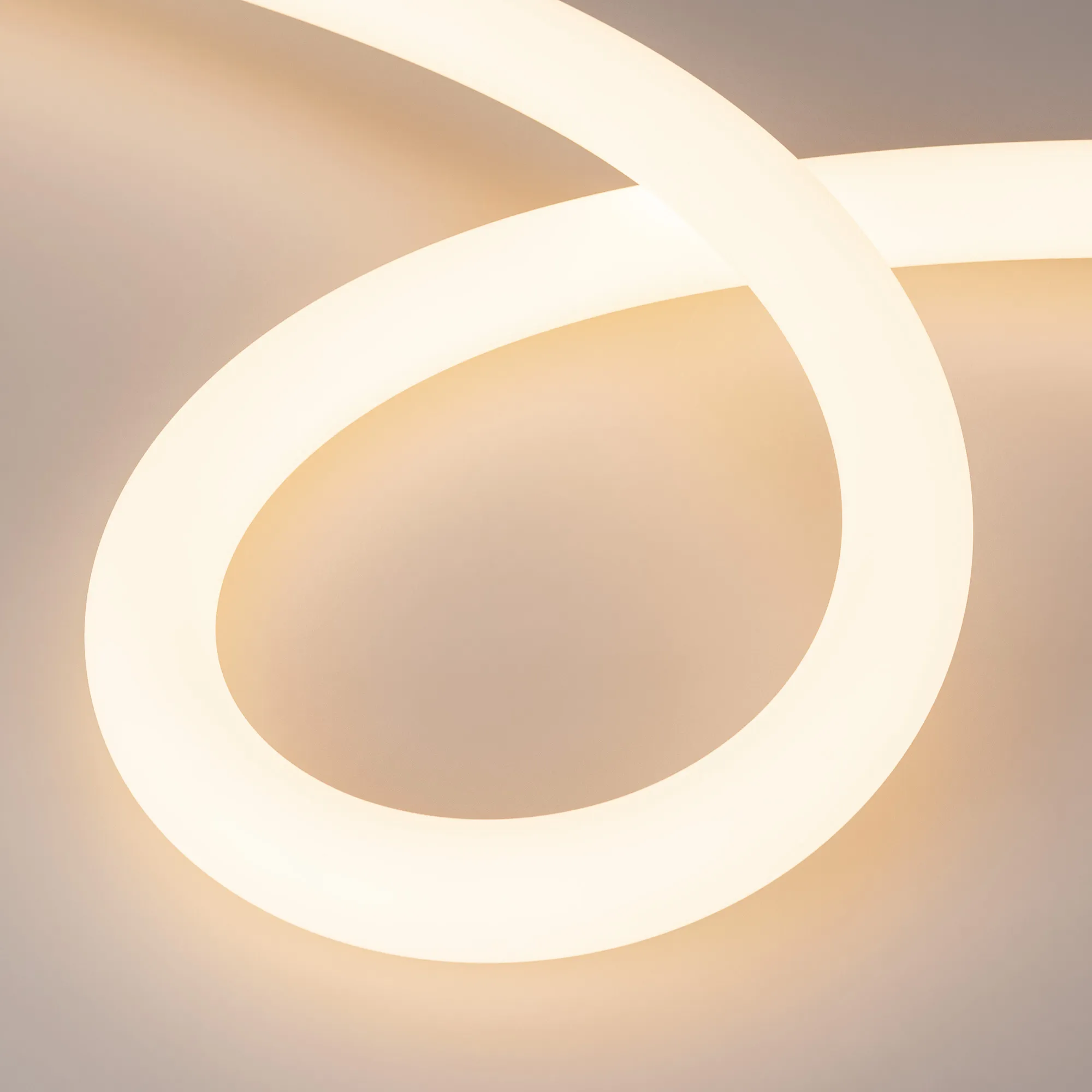 Лента светодиодная герметичная MOONLIGHT-SIDE-A336-D40mm 24V Warm2700 360deg (15 W/m, IP65, 2835, 5m, wire x1) (Arlight, Вывод боковой, 3 года) - изображение товара
